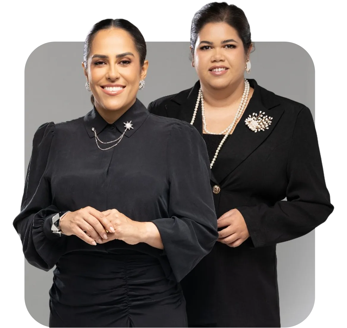 Sócias Ana Carolina Nagib e Rafaela Câmara